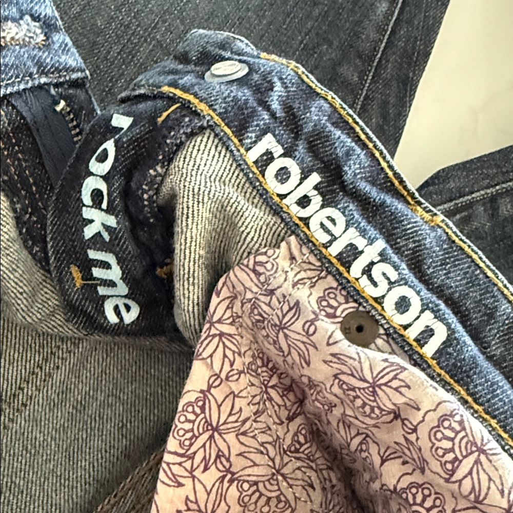 Kitson Denim with Gold Accents - Picture 7 of 9